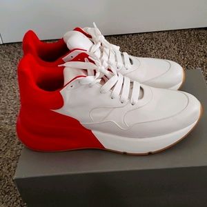 Alexander Mcqueen Pelle S. Gomma sneaker